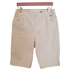 Women's Bobby Jones Striped Golf Shorts Size 10